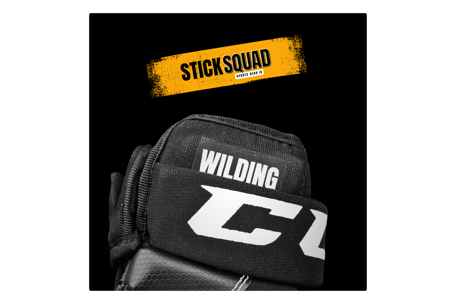 Fabric Sports Equipment Name Labels